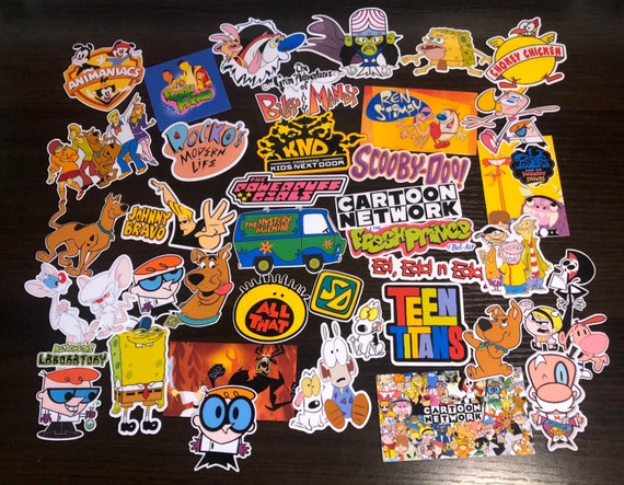 90s Vibes Sticker Pack 2 Huge38pc. Set 90s Stickers Nickelodeon Stickers  Laptop Stickers Hydroflask Stickers Waterproof Vinyl 