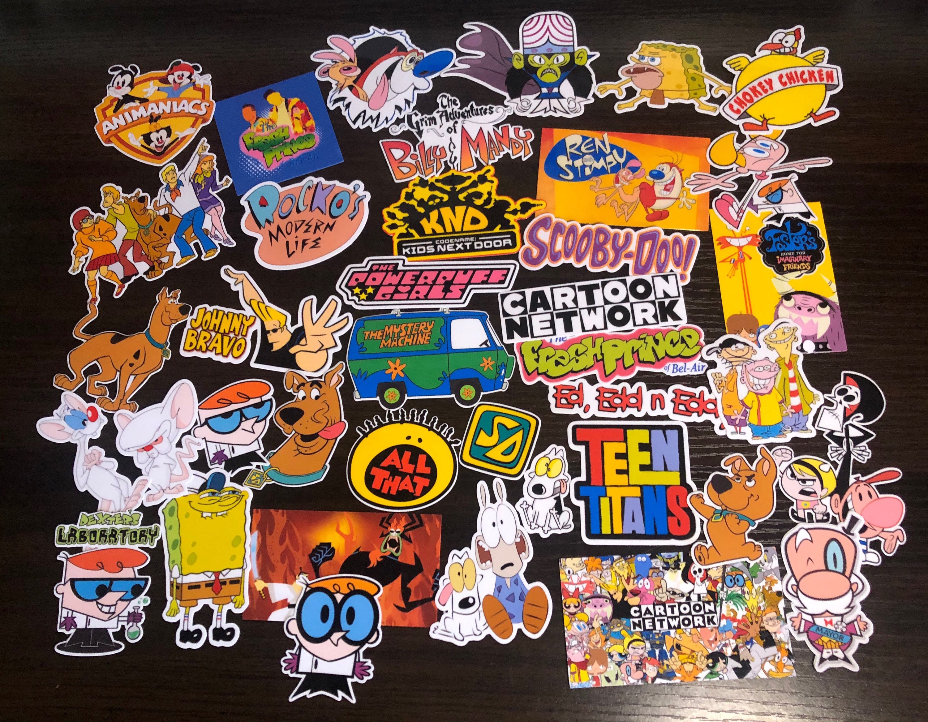 90s Vibes Sticker Pack 2 Huge38pc. Set 90s Stickers Nickelodeon