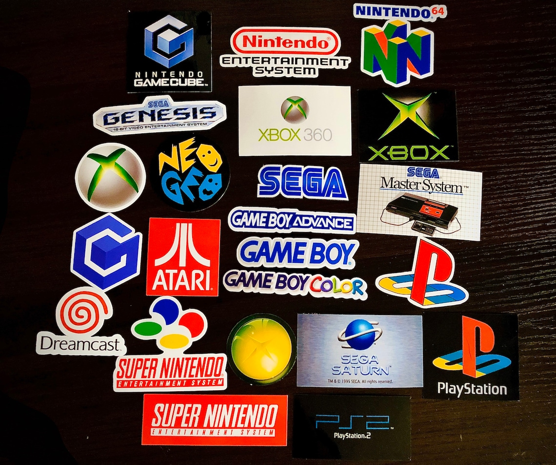 Logos de console de jeu vidéo Parfait pour les ordinateurs Etsy