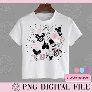 New Year 2023 Png, Cartoon Png, Happy 2023 PNG, Retro, Sublimation, Digital Download,Sublimation Design