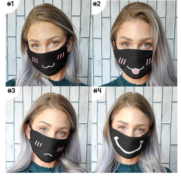 Cute Anime Face Mask