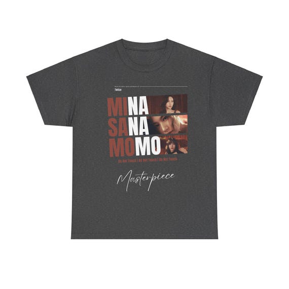 MISAMO Gallery Masterpieces BIG TシャツMINA Twice Misamo Graphic T-shirt - Etsy