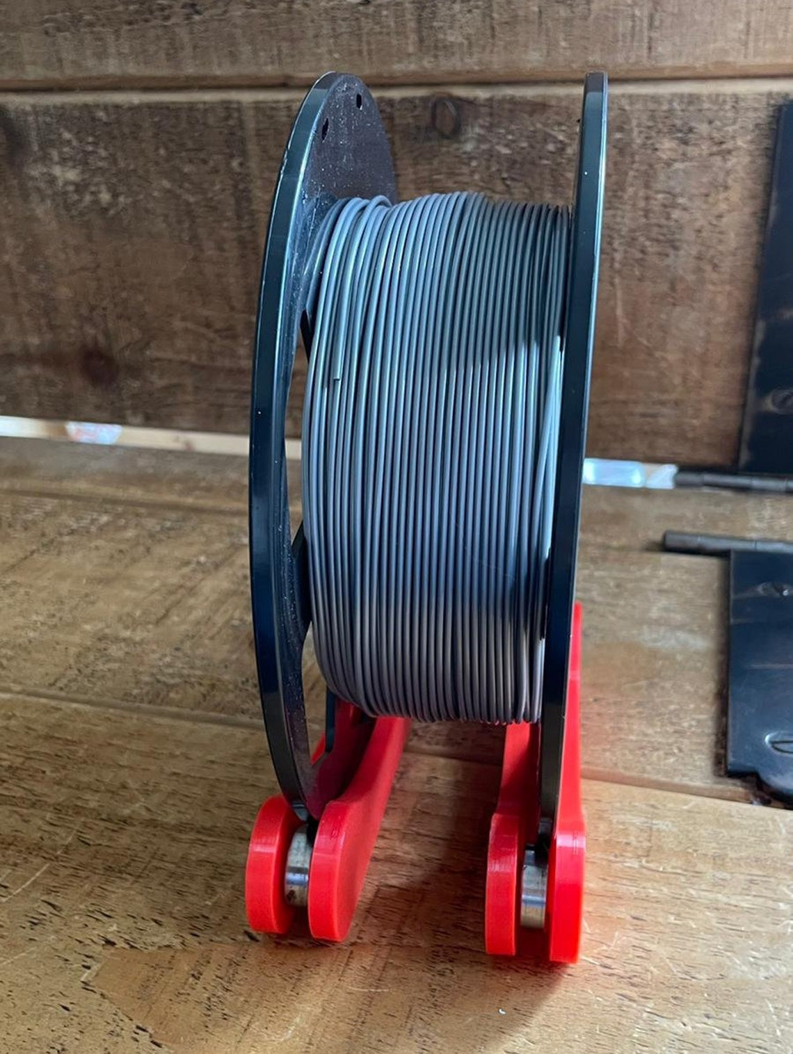 Filament Spool Holder, 3D Printed Spool Holder, Compact Spool Holder, Portable Spool Holder, UK