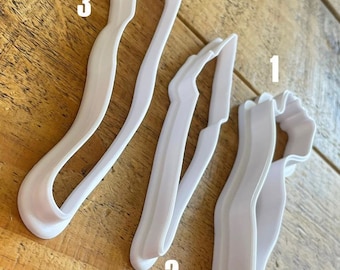 Set of Tulip Cookie/Fondant Cutter, Bespoke tulip design cutters, Flower cutters, Custom Cookie Cutter, Bespoke Fondant, 3D print UK seller