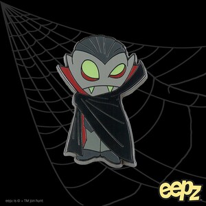 vlad glow in the dark emaill pin