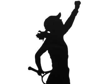 Tennis Girl Vinyl Decal, Sports Car Laptop Sticker