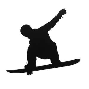 Snowboard,Snowboarder Vinyl Aufkleber für Fenster,Auto,Wohnmobil,Van,Laptop,etc.
