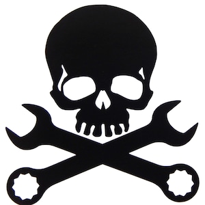 Skull Vinyl Decal Sticker for window,car,truck,van,laptop,etc.