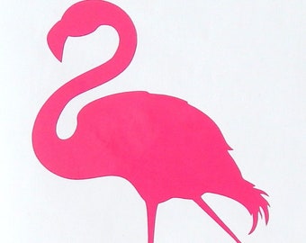 Flamingo Vinyl Decal Sticker for car,truck,window,laptop,camper,etc.