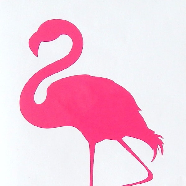 Flamingo Vinyl Aufkleber Aufkleber für Auto, LKW, Fenster, Laptop, Camper, etc.