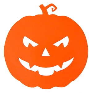 Halloween Pumpkin Vinyl Decal Sticker for car,truck,window,laptop,etc.