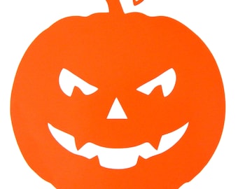 Halloween Pumpkin Vinyl Decal Sticker for car,truck,window,laptop,etc.