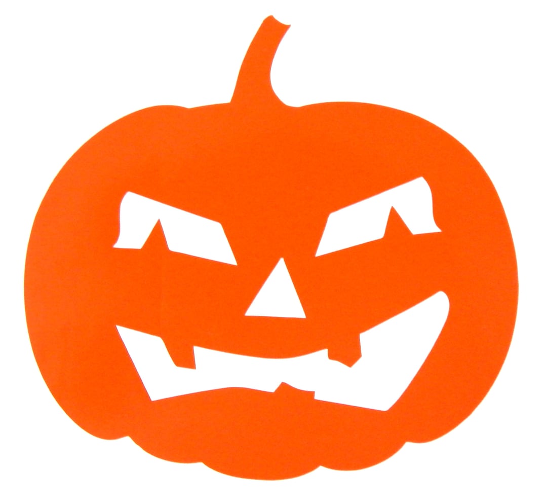 Halloween Pumpkin scary Pumpkin autumn Vinyl Decal Sticker for Window Halloween Pumpkin scary Pumpkin autumn Vinyl Decal Sticker for Window