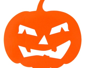 Halloween Pumpkin,Scary Pumpkin,Autumn Vinyl Decal Sticker for window,van,car,etc.