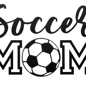 Fußball-Mama-Auto-Körper-Fenster-Stoßstangen-Vinyl-Aufkleber-Aufkleber