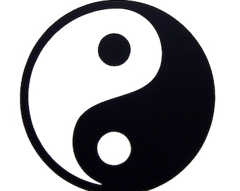 Yin Yang Vinyl Aufkleber Aufkleber für Auto,LKW,Fenster,Wohnmobil,Van,Laptop,etc.