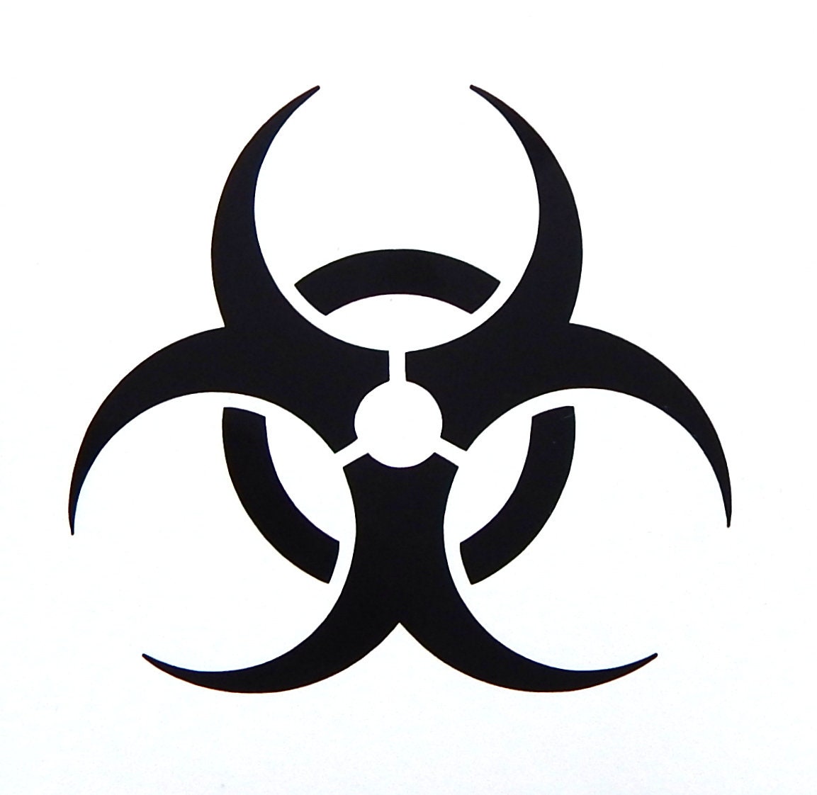 Biohazard Symbol Vinyl Aufkleber Aufkleber für Fenster,Auto,LKW,Van,Laptop,etc.