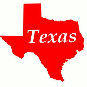 Texas Map Flag Vinyl Decal Sticker for window,car,truck,van,etc.