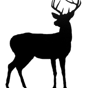 Deer Shape Vinyl Decal Sticker for car,truck,window,laptop,etc.
