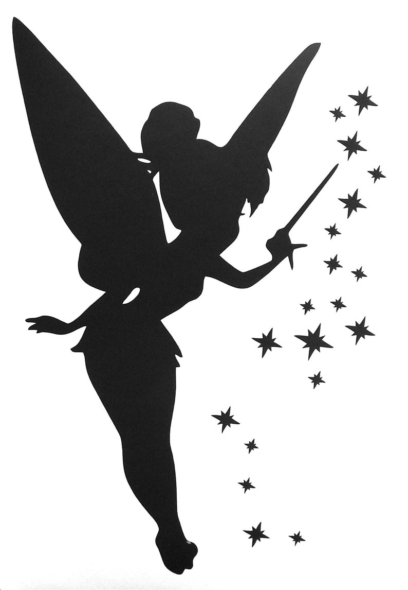 Tinkerbell Vinyl Decal Sticker for Car,truck,window,laptop,etc. Etsy
