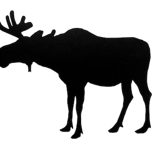 Moose Shape Vinyl Decal Sticker for window,car,van,truck,laptop,etc.