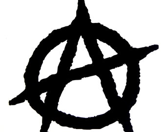 Anarchy Symbol Vinyl Decal Sticker for window,car,van,truck,laptop,etc.