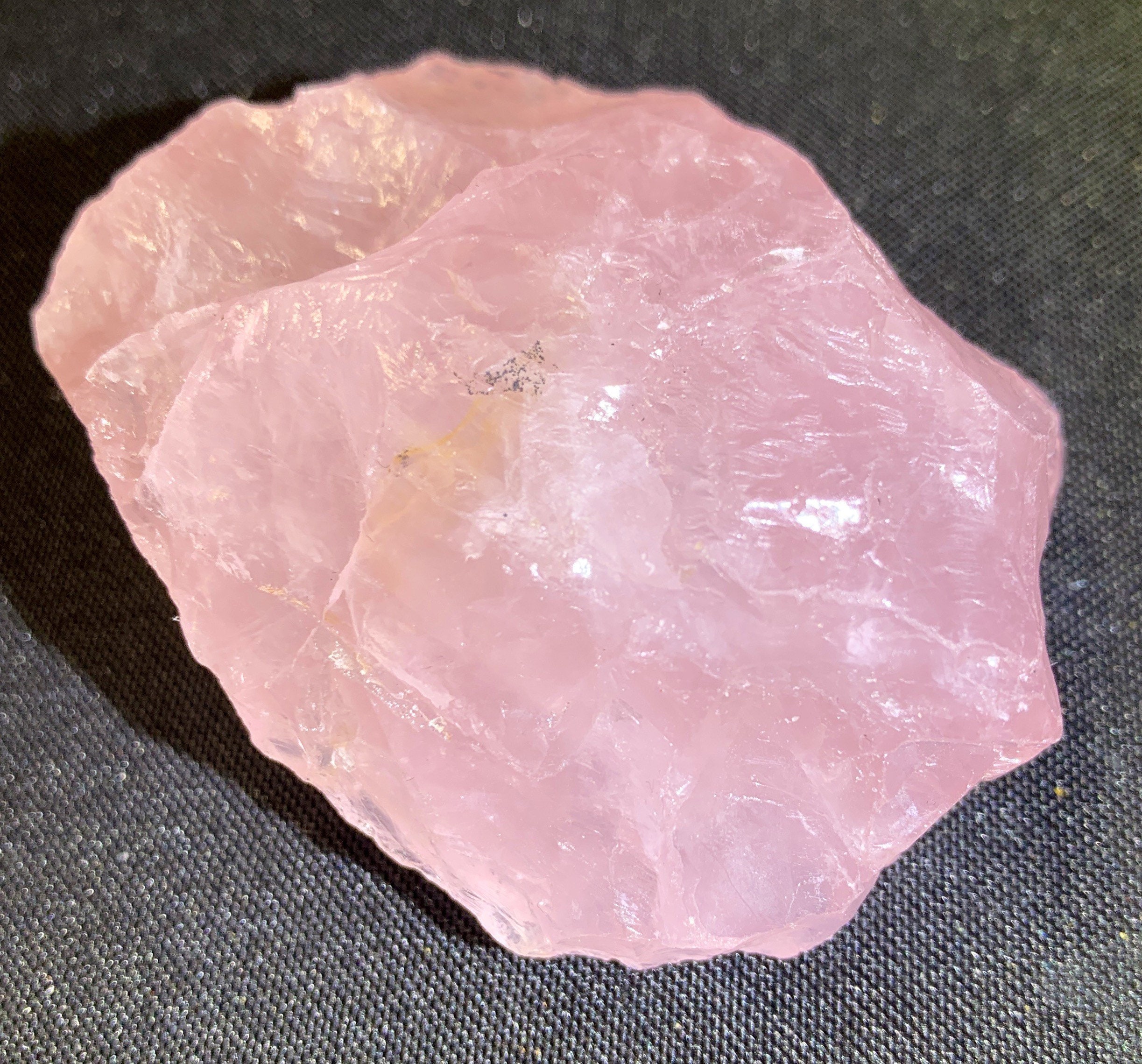 Raw Rose Quartz. 2.42.7 Etsy