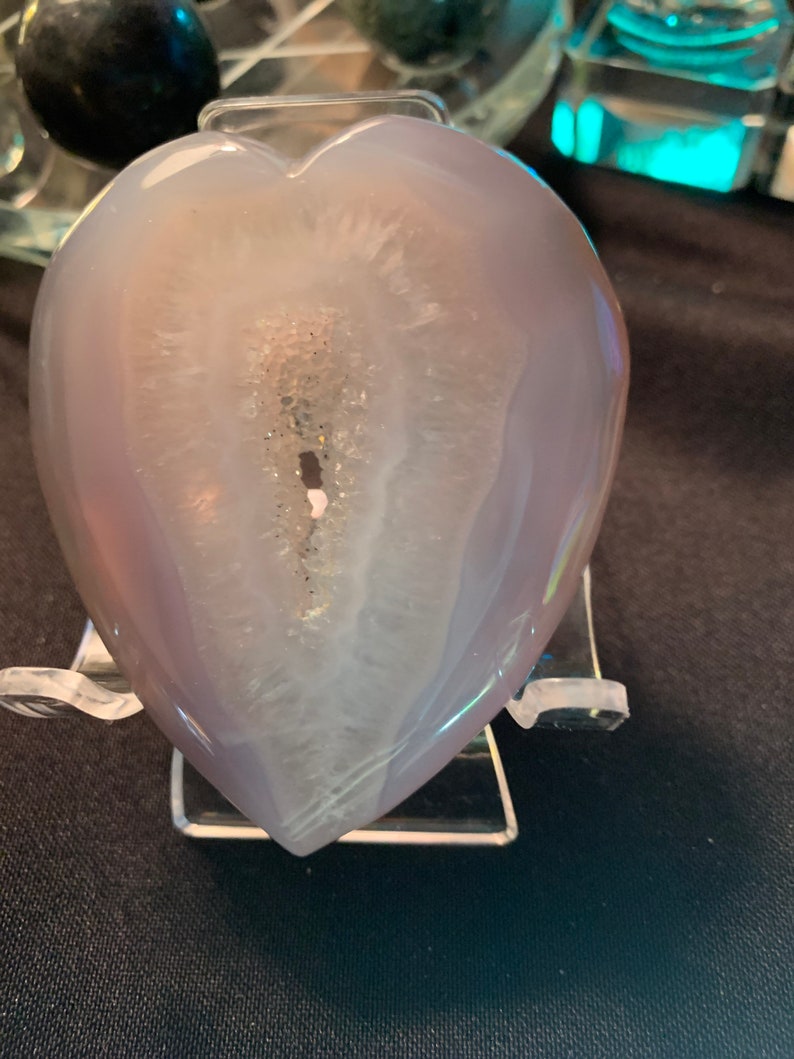 2.8\u201d Aura Druzy Heart