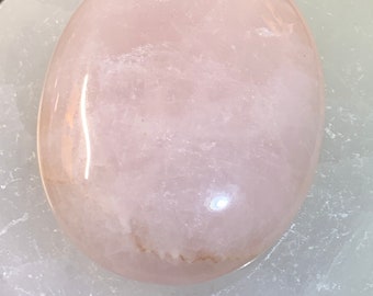 Rose Quartz Worry Stone
