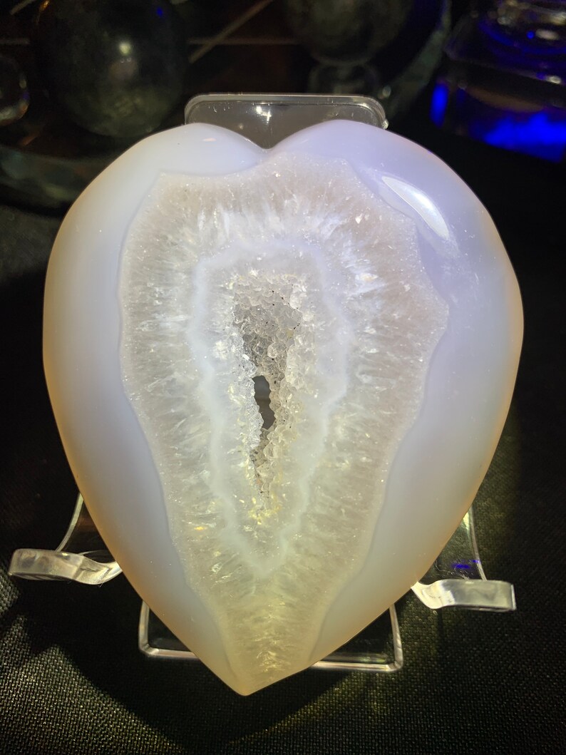2.8\u201d Aura Druzy Heart