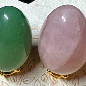 Gemstone Eggs.  1.5"