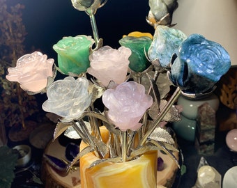 Gemstone Roses. 9.0”