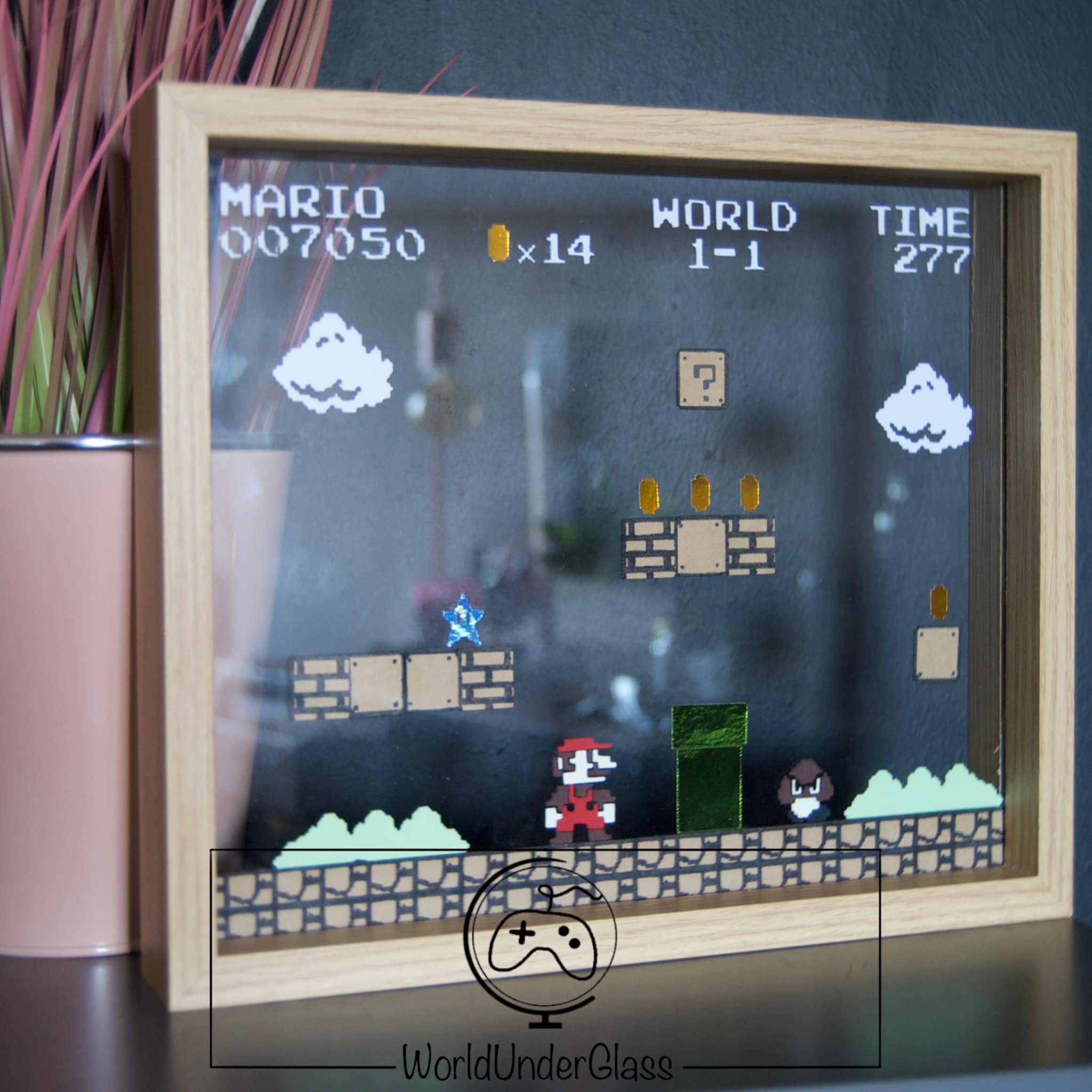 Cadre Mario Papercut