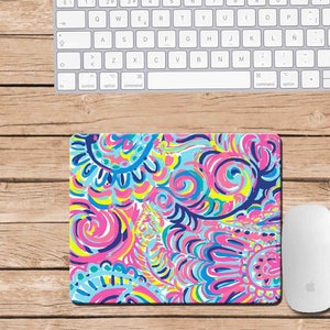 Tapis de souris tapis de souris personnalisé décor de bureau pour femmes accessoires de bureau tapis de souris cadeau pour collègue patron inspiré