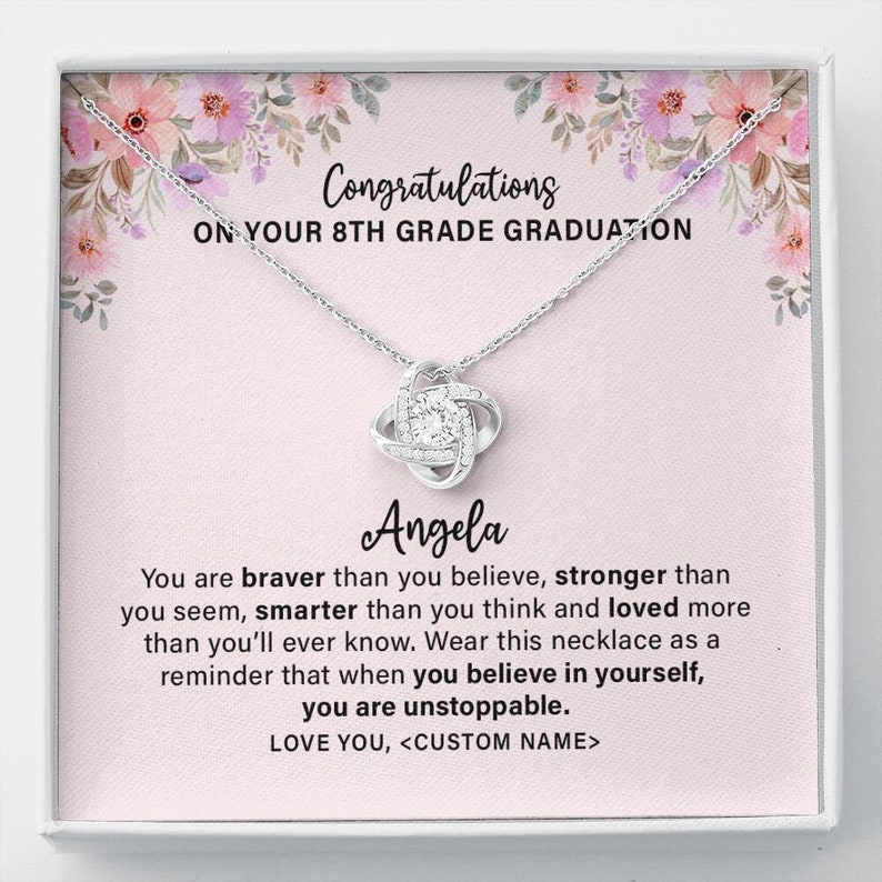 8th Grade Graduation Gift for Herpersonalized Gift Middle Etsy