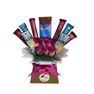 Vegan & Free From Nomo and Moo Free Chocolate Silk Bouquet