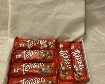 Maltesers Teasers sweets chocolate hamper box gift - PERSONALISED SWEET TREAT