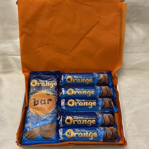 Terrys chocolate Orange hamper box gift - PERSONALISED SWEET TREAT