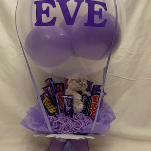 12&quot; Heißluftballon Schokolade Cadburys Teddybär Bouquet Geschenk