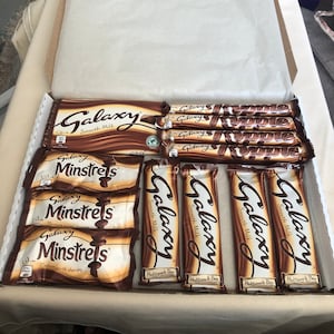 Galaxy Chocolate Hamper Box Gift - Personalised Sweet Treat