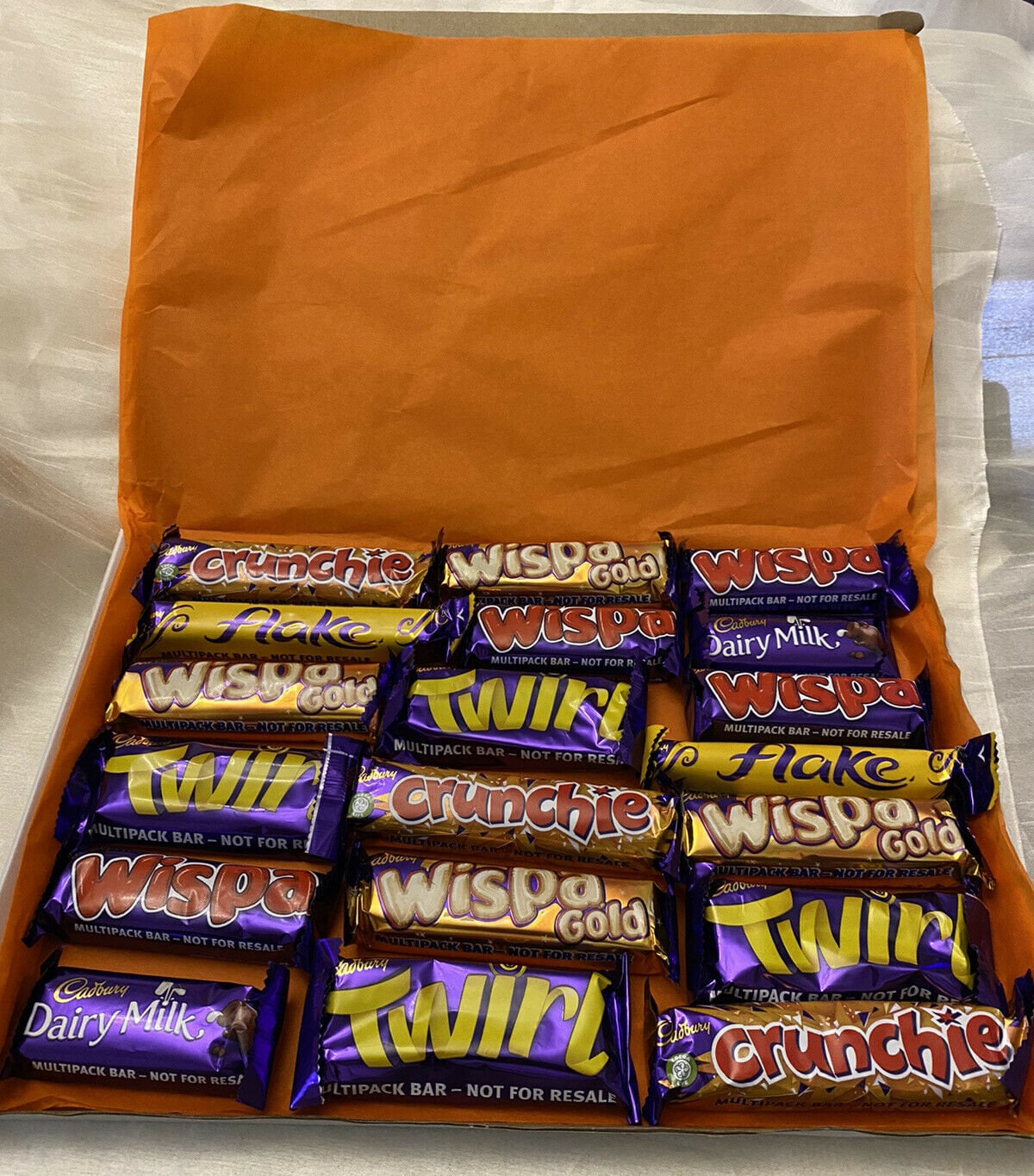 Cadburys assortment sweets chocolate hamper box gift - PERSONALISED SWEET TREAT