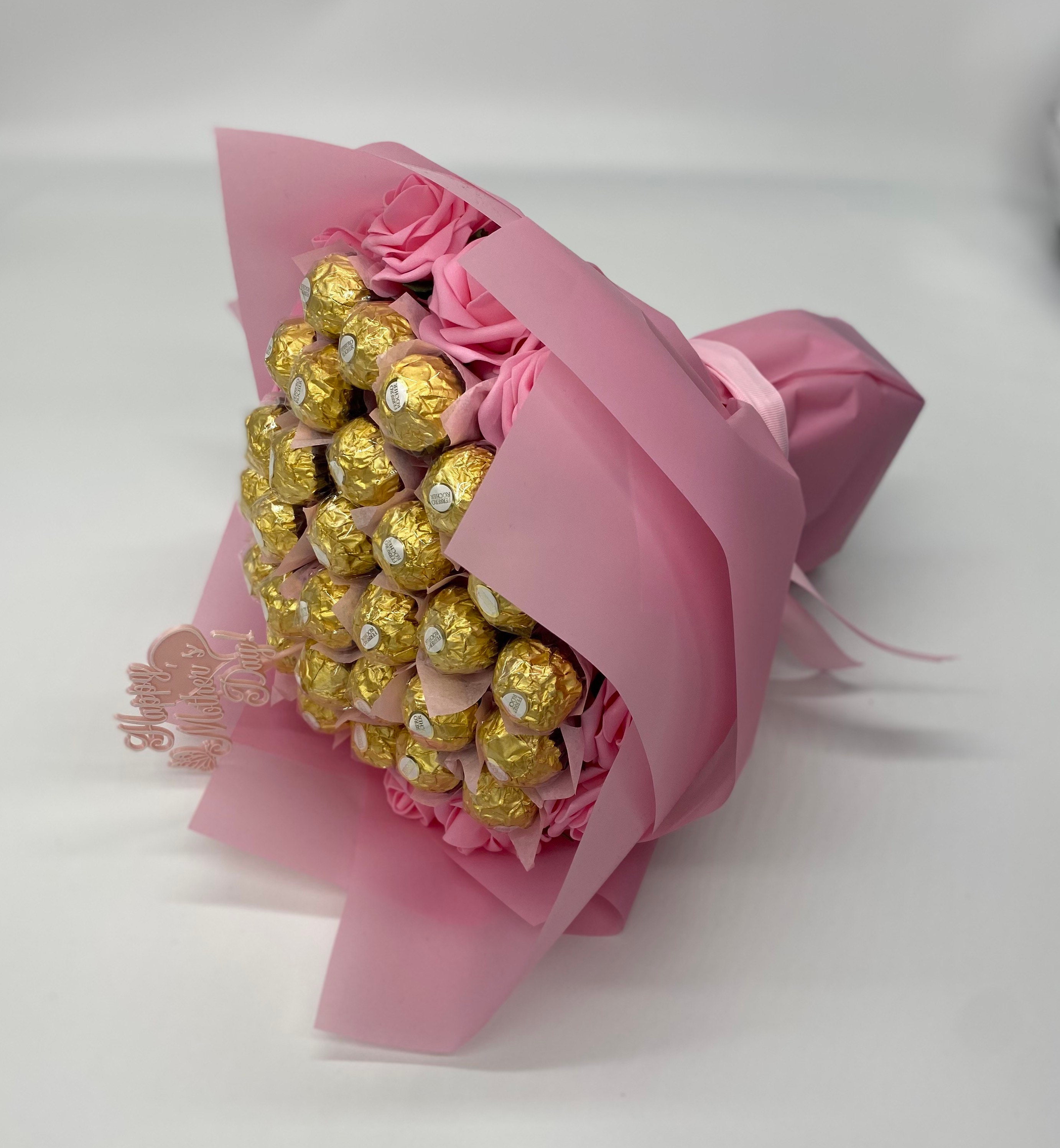 Buy Large Mothers Day Ferrero Rocher Chocolate & Flowers Online in India -  Etsy