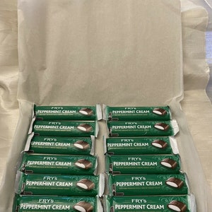 Fry's Peppermint Creams chocolate hamper box gift PERSONALISED SWEET TREAT image 1