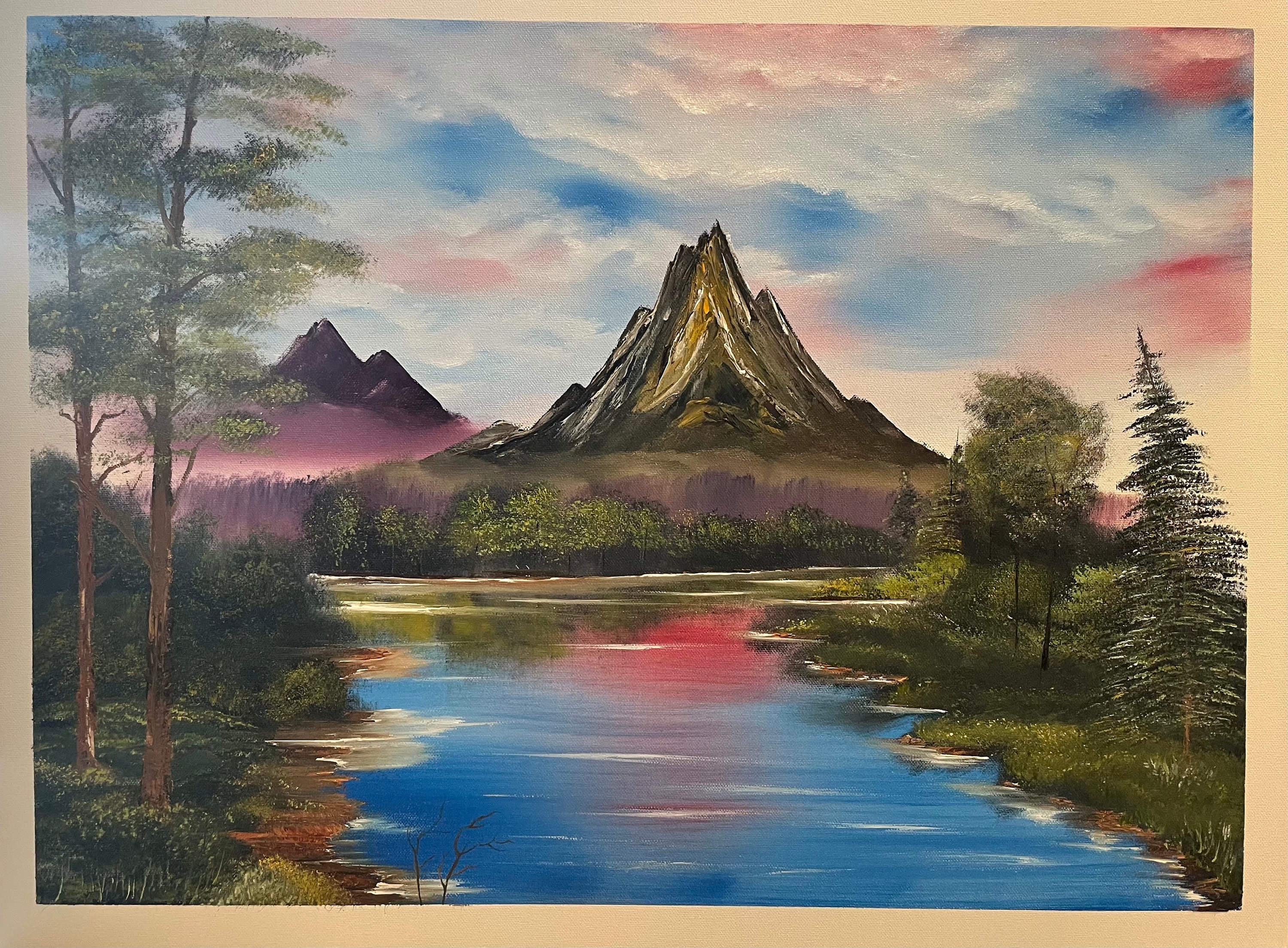 Bob Ross Painting for sale Only 3 left at 70