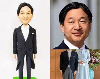 Custom celebrity photo dolls, personalized movie star picture figurine, customized famous people portrait statues, gifts for superstar star