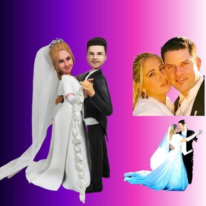 オーダーメイド 3D肖像画、似顔絵 、人形、写真ギフト、 雕刻、フィギュア、結婚祝い、周年記念日、記念品、彼氏彼女、夫婦、カップル、両親贈呈品、誕生日ケーキトッパー、カップル、パーソナライズギフト、友達、プレゼント、出産、結婚、記念日、ケーキフィギュア、 祖父母、 恋人