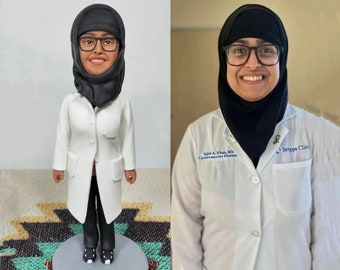 Custom Doctor Bobblehead, personalized gifts for doctors, dentist gifts, Personalized Statue Figures for Doctors, Custom Nurse Bobbleheads