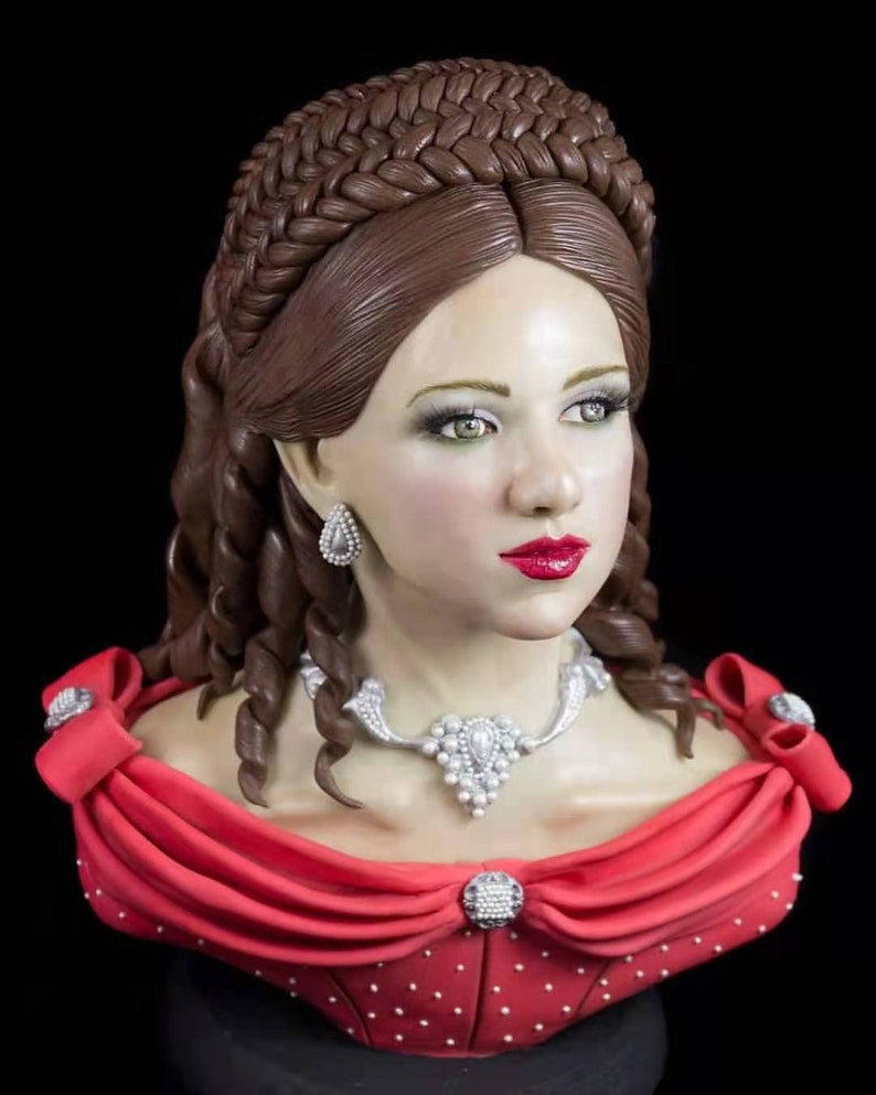 Custom 3D Portrait Bust Sculpture From Photo Customized Bust Etsy