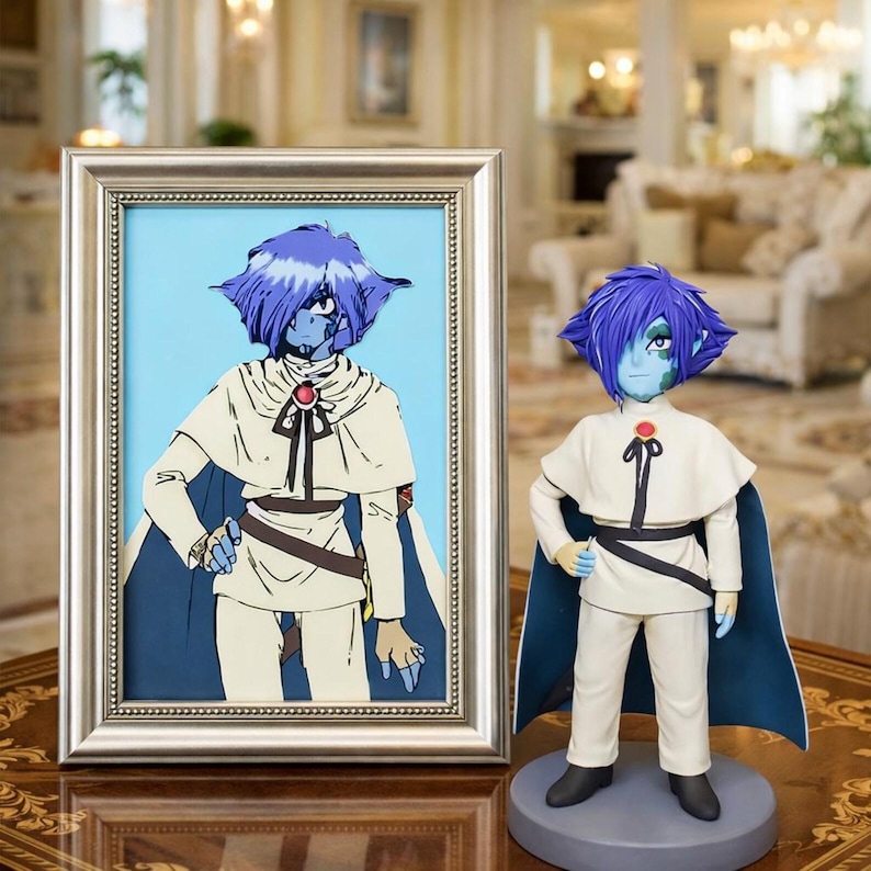 Custom Anime Figure from Photo, Personalized Anime Figurine, Manga Style Gift image 16