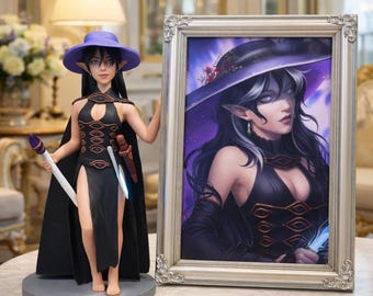 Custom anime figure from photo, Personalized anime figurine, personalised action figure gift for anime lover, manga cartoon fan